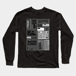 Synthesizer Collection for Electronic Musician Long Sleeve T-Shirt